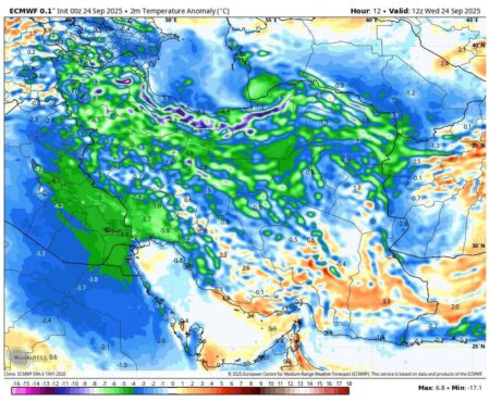 نقشه هواشناسی
