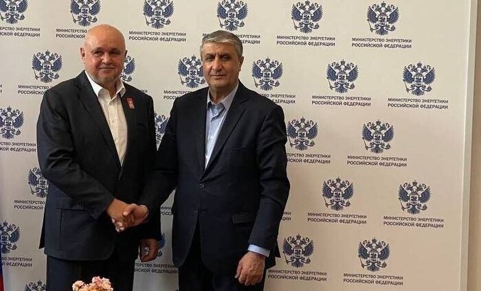 دیدار رئیس سازمان انرژی اتمی ایران با وزیر انرژی روسیه دیدار رئیس سازمان انرژی اتمی ایران با وزیر انرژی روسیه