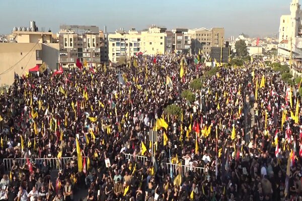 برگزاری باشکوه مراسم سالگرد شهادت سید حسن نصرالله