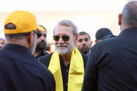 دیدار لاریجانی با دبیرکل حزب‌الله؛ تأکید بر حمایت ایران از مقاومت لبنان