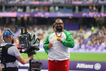 اولین طلای ایران در پارادوومیدانی جهان رقم خورد +ویدیوی خوشحالی امیرحسین علیپور