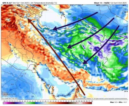 هجوم ابرهای سیاه به کشور؛ برای بارش‌های سنگین باران و سرما آماده باشید +نقشه هواشناسی