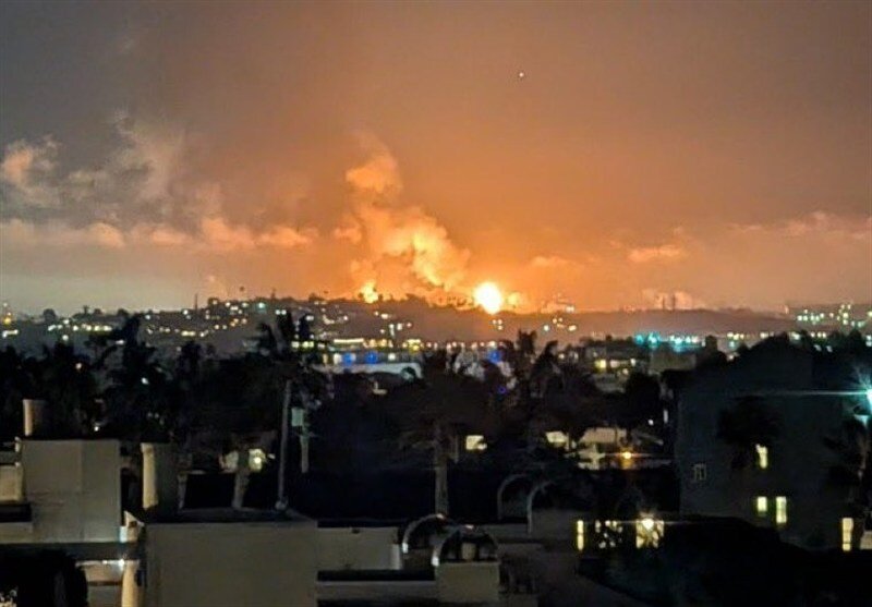 انفجار و آتش‌سوزی گسترده در پالایشگاه شورون کالیفرنیا