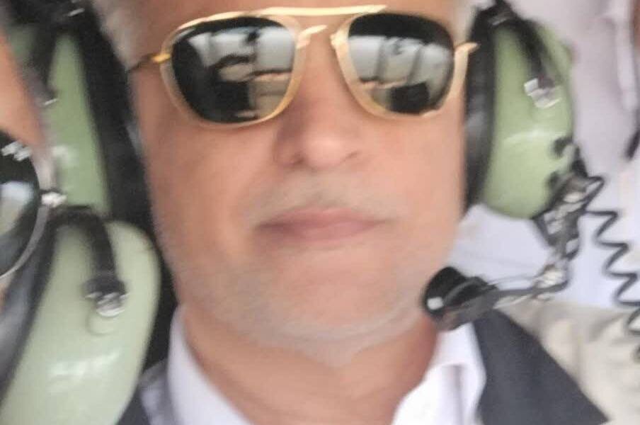 اولین تصویر شهید سید حسن میرقاضی خلبان بالگرد حادثه دیده اشترانکوه