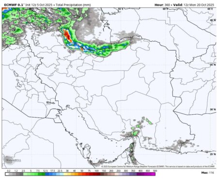 پاییز همچنان بدون بارش! بارش باران