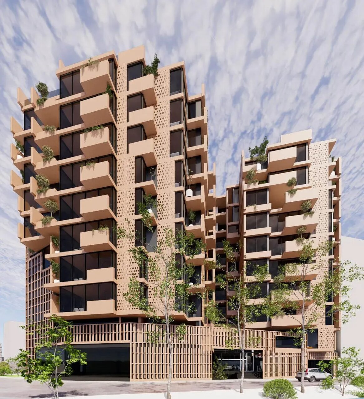 باغ برج اصفهان، پیوند زندگی مدرن با زندگی با طبیعت