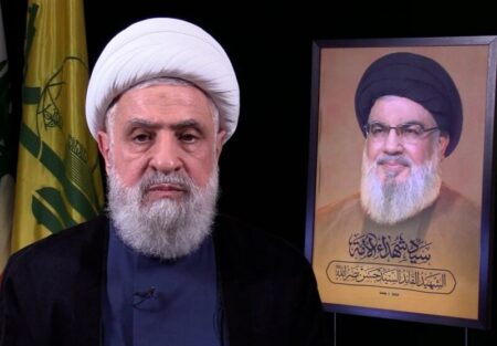 شیخ نعیم قاسم: ایران همیشه در کنار مقاومت است