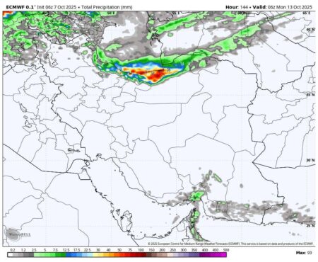 نقشه هواشناسی