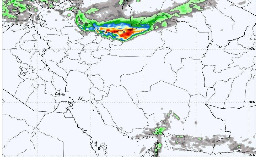 نقشه هواشناسی