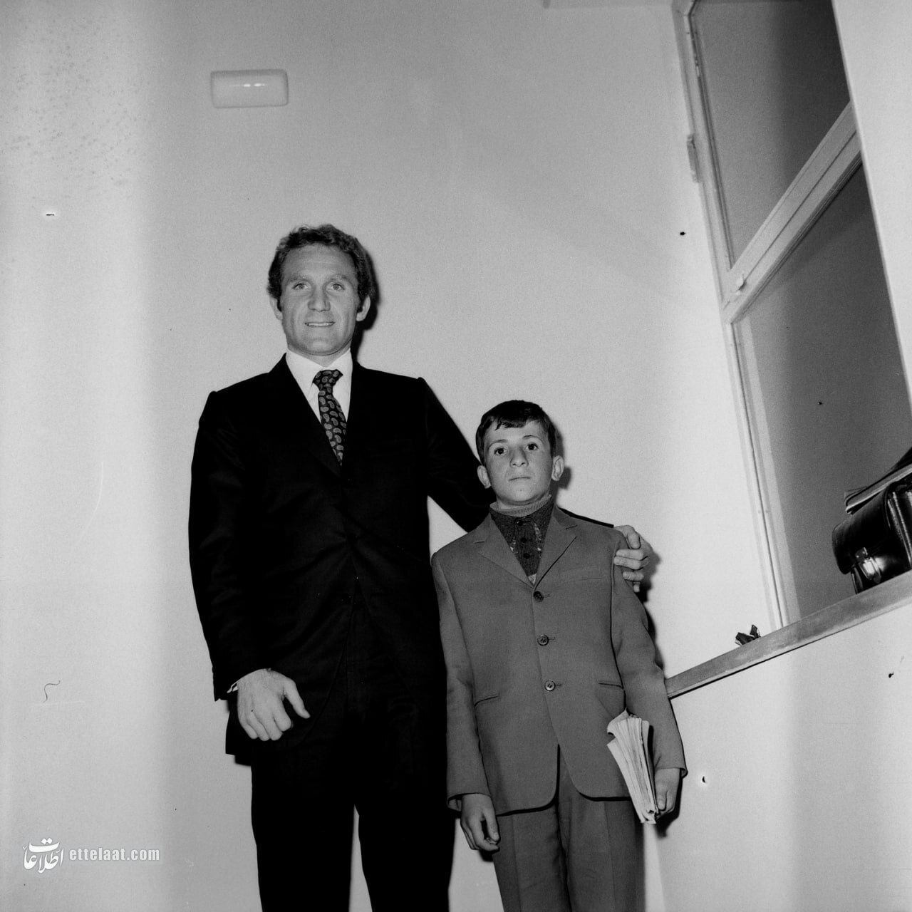 عکس‌های دیده‌نشده از «حسین کلانی» ستاره پرسپولیس که عراقچی او را ستایش کرد