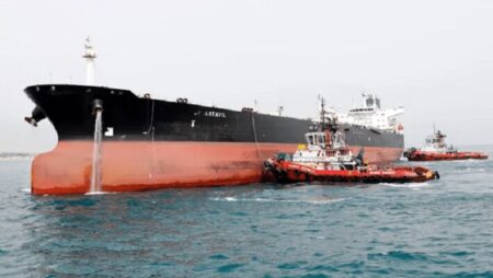 کشتی تحریم‌شده ایران در بندر برزیل پهلو گرفت