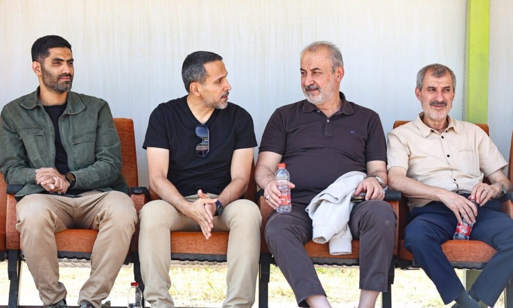 حضور حامد کاویانپور و محمد مایلی کهن در تمرین پرسپولیس