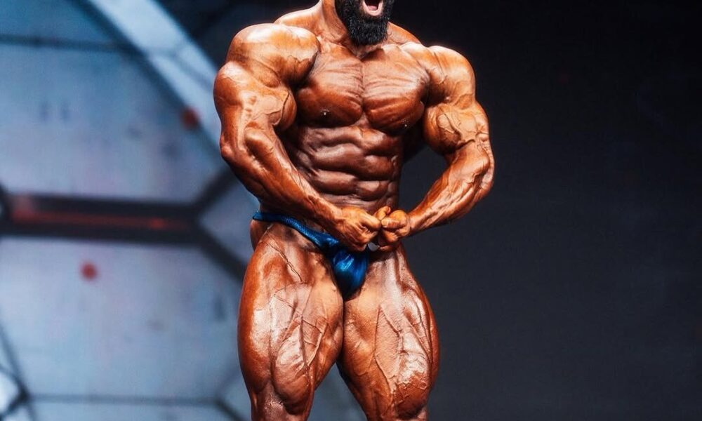 هادی چوپان بازهم دوم شد؛ هت‌تریک گرگ ایرانی در نایب‌قهرمانی مستر المپیا