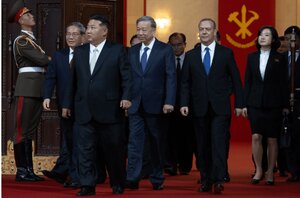 کره‌شمالی هواسونگ-۲۰ را رونمایی کرد | موشک قاره‌پیمای هسته‌ای و تهدید آمریکا