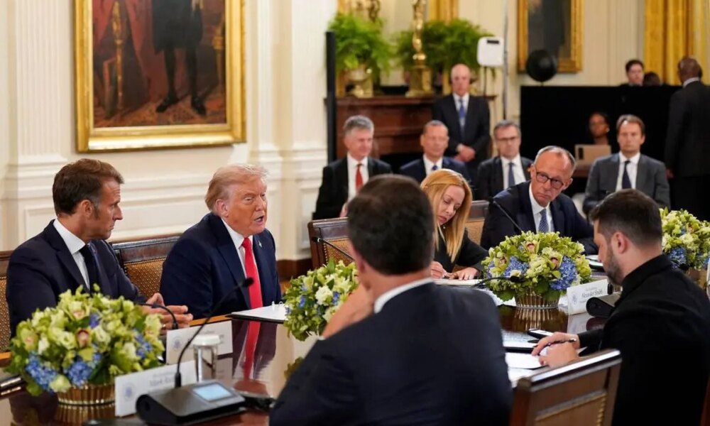 نشست تاریخی سران اروپا با دونالد ترامپ در کاخ سفید / بسته خبری سوم (نشست  خبری با