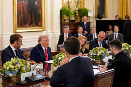 نشست تاریخی سران اروپا با دونالد ترامپ در کاخ سفید / بسته خبری سوم (نشست  خبری با