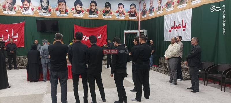 عکس/ مراسم وداع با پیکر محمد کاسبی در معراج شهدا