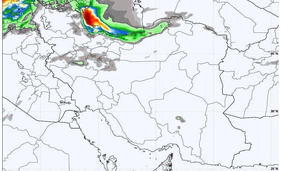 نقشه هواشناسی