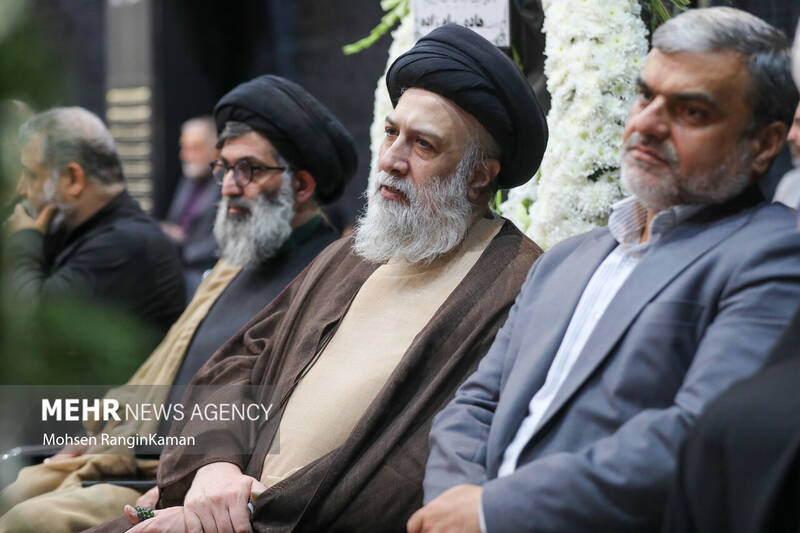 مراسم ترحیم والده مداح اهل بیت (ع) سید مجید بنی فاطمه