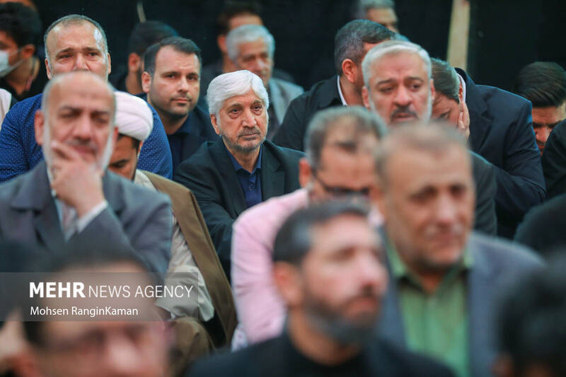 مراسم ترحیم والده مداح اهل بیت (ع) سید مجید بنی فاطمه