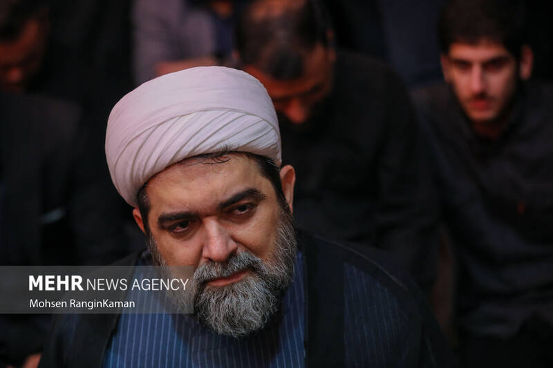 مراسم ترحیم والده مداح اهل بیت (ع) سید مجید بنی فاطمه