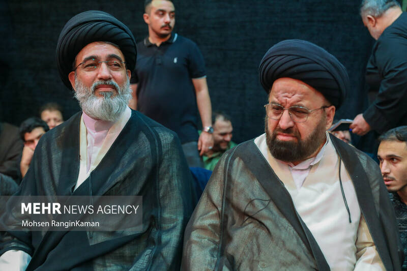 مراسم ترحیم والده مداح اهل بیت (ع) سید مجید بنی فاطمه