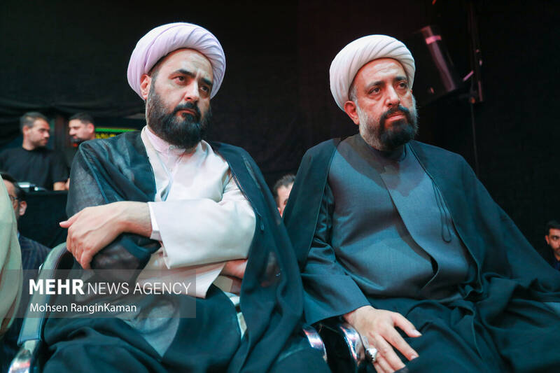 مراسم ترحیم والده مداح اهل بیت (ع) سید مجید بنی فاطمه