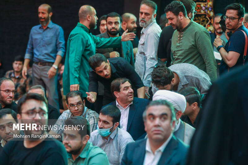مراسم ترحیم والده مداح اهل بیت (ع) سید مجید بنی فاطمه