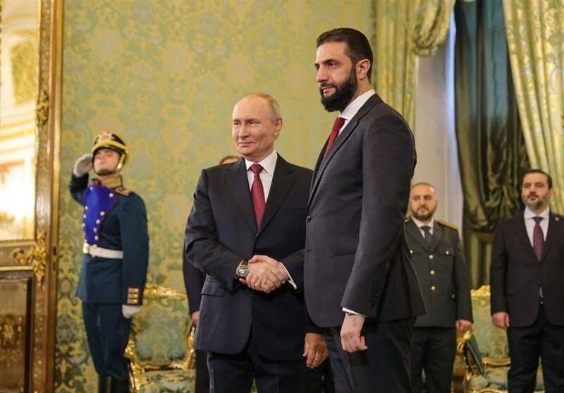 از تبعید اسد تا آینده سوریه؛ دیدار الشرع با پوتین و پیام‌های راهبردی به غرب