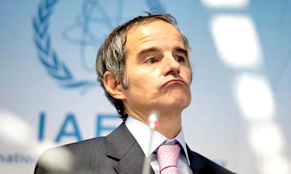 گروسی خواستار ادامه مذاکرات دیپلماتیک با ایران شد گروسی خواستار ادامه مذاکرات دیپلماتیک با ایران شد