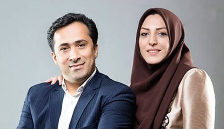 همسر مجری زن تلویزیون: فیروز کریمی دروغ می‌گوید +ویدیو