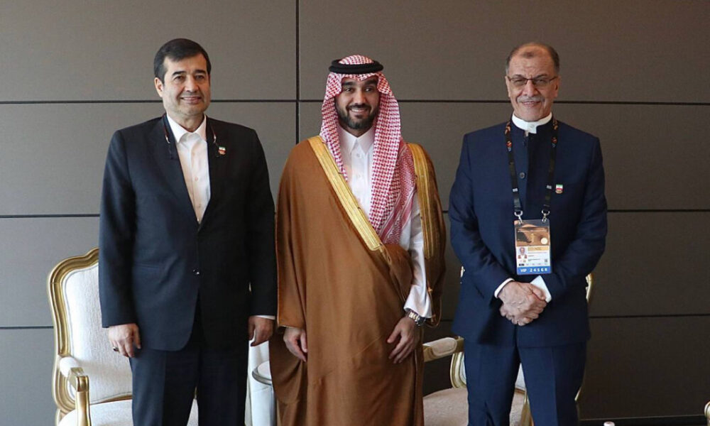 گفت‌وگوی وزرای ورزش و جوانان ایران و عربستان با محور «اتحاد جهان اسلام» در عرصه ورزش
