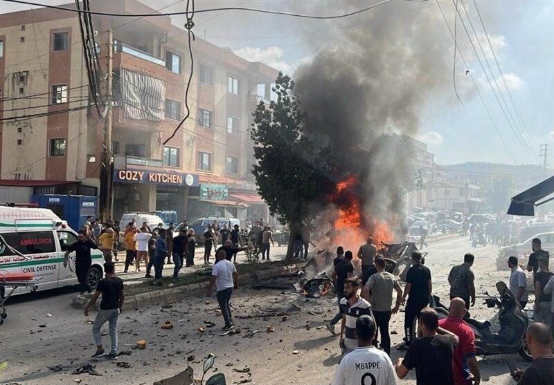جنوب لبنان هدف حمله پهپادی رژیم اسرائیل قرار گرفت