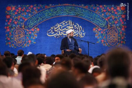 عکس/ شب ولادت حضرت زینب(س) در هیئت رایه‌العباس