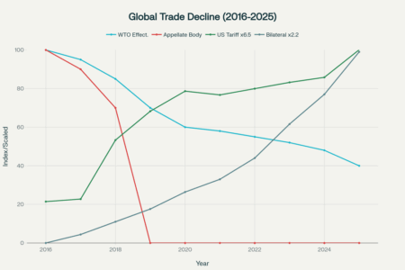 سیاست‌های جهان‌زدایی ترامپ و گذار به نظم تجاری بلوک‌محور