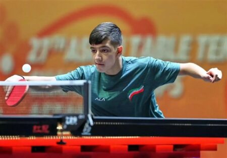 ستاره ۱۶ ساله پینگ‌پنگ ایران تاریخ‌ساز شد +ویدیو