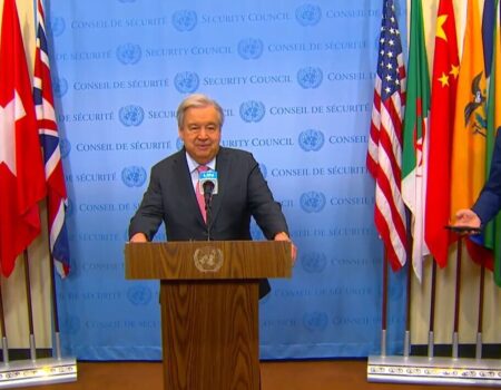 دبیرکل سازمان ملل حملات اسرائیل به غزه را به شدت محکوم کرد