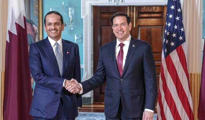 بررسی آخرین تحولات منطقه در گفت‌وگوی تلفنی وزرای خارجه قطر و آمریکا