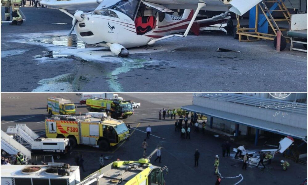 خطر از بیخ گوش فرودگاه تبریز گذشت خطر از بیخ گوش فرودگاه تبریز گذشت