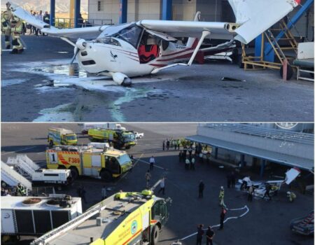 خطر از بیخ گوش فرودگاه تبریز گذشت