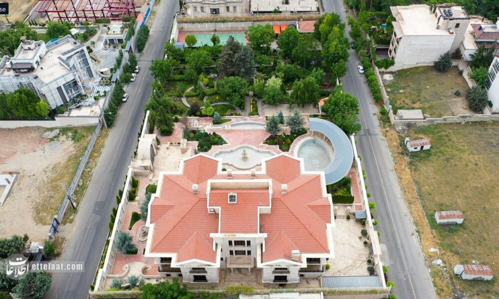 ویلای ۸ هزار متری متهم چای دبش واگذار شد ویلای ۸ هزار متری متهم چای دبش واگذار شد