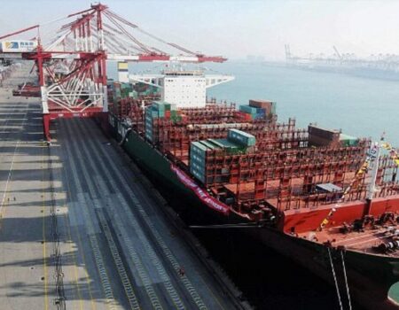 حمل بیش از یک میلیون تن نهاده دامی از بندر امام خمینی