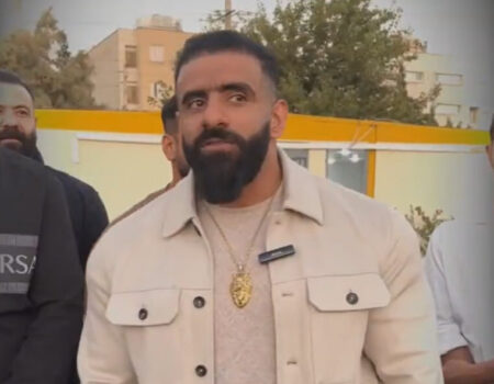 حمایت تمام قد هادی چوپان از تیم شهرش؛ نه سرخم نه آبی +ویدیو