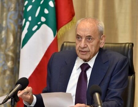 نبیه بری: مذاکره مستقیم با اسرائیل در کار نیست