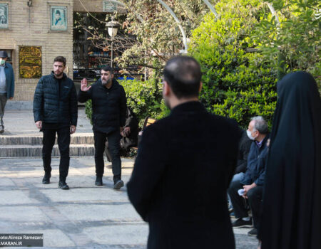 عکس/ مراسم تشییع پیرغلام اهل بیت(ع) سید محمد موسوی سجاسی