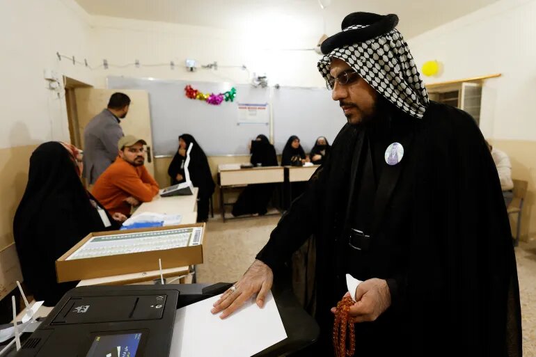 مشارکت ۵۵ درصدی مردم عراق در انتخابات پارلمانی مشارکت ۵۵ درصدی مردم عراق در انتخابات پارلمانی