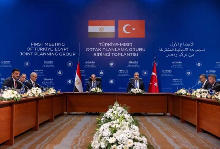 تأکید مصر و ترکیه بر حمایت از توافق آتش‌بس غزه و ممانعت از تشدید تنش