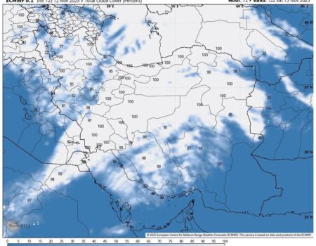 بارش باران در ۳ استان کشور قطعی است/ ابرهای بارشی در راه هستند! +نقشه هواشناسی