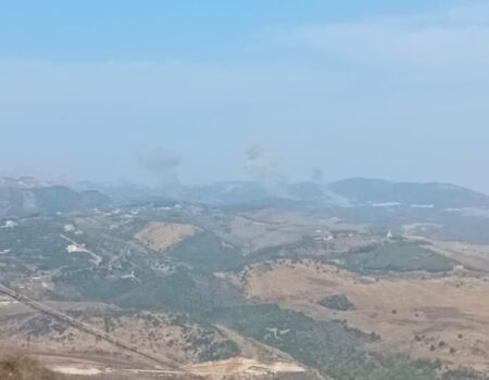 حمله رژیم صهیونیستی به مناطقی در جنوب لبنان