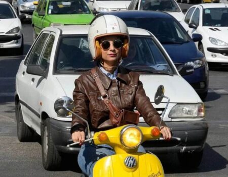 زنان موتورسوار ایرانی سوژه رسانه آمریکایی شدند +عکس